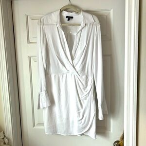 Aqua White Dress LG